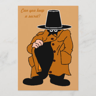 geheimes SPY-Geburtstagsüberraschungs-Party Einladung