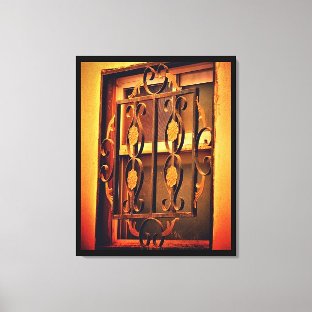 Geheimfenster Leinwanddruck (Vorderseite)