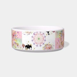 Geheimgarten mit Harlequin... Haustiernapf Napf