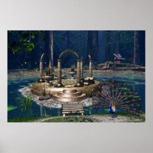 Geheimgartenposter Poster