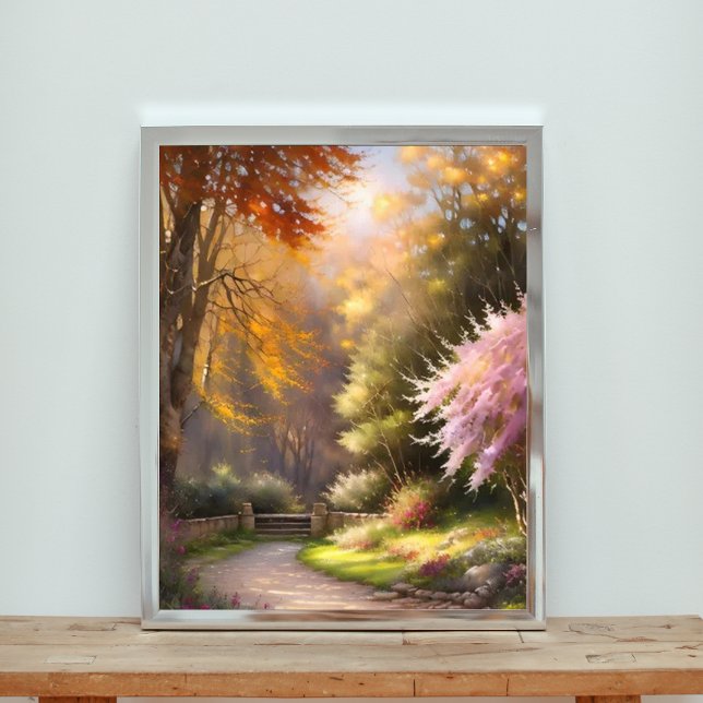 Geheimgartenweg Fotodruck (Von Creator hochgeladen)