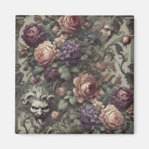 Geheimgesellschaften blühen in Spiralen - Gotik Magnet