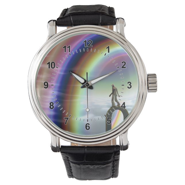 Geheimnis beim überdimensionalen Stargate Armbanduhr (Vorderseite)