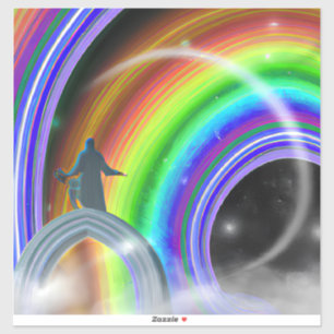 Geheimnis beim überdimensionalen Stargate Aufkleber