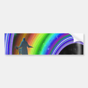 Geheimnis beim überdimensionalen Stargate Autoaufkleber