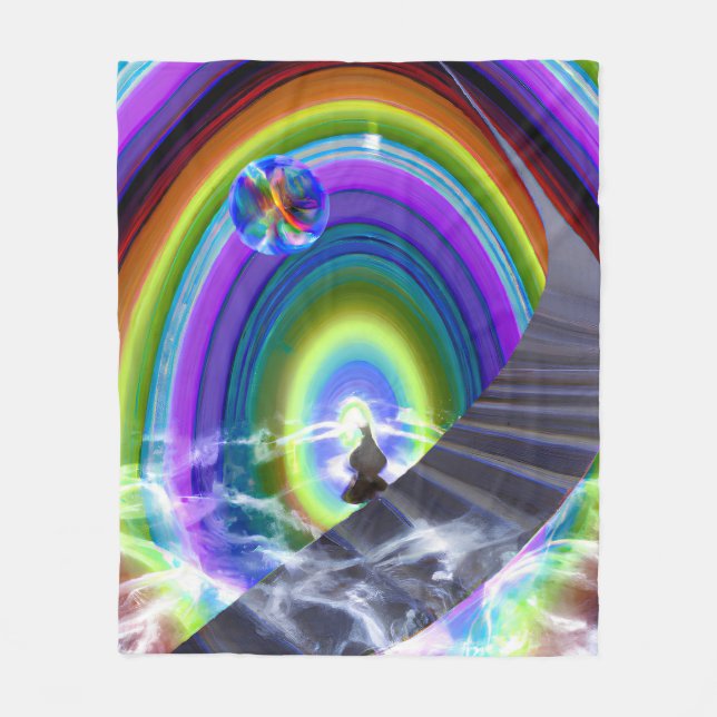 Geheimnis beim überdimensionalen Stargate Fleecedecke (Vorderseite)