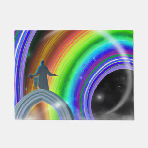 Geheimnis beim überdimensionalen Stargate Fußmatte