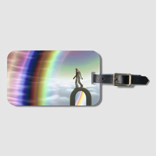 Geheimnis beim überdimensionalen Stargate Gepäckanhänger (Vorderseite (Horizontal))