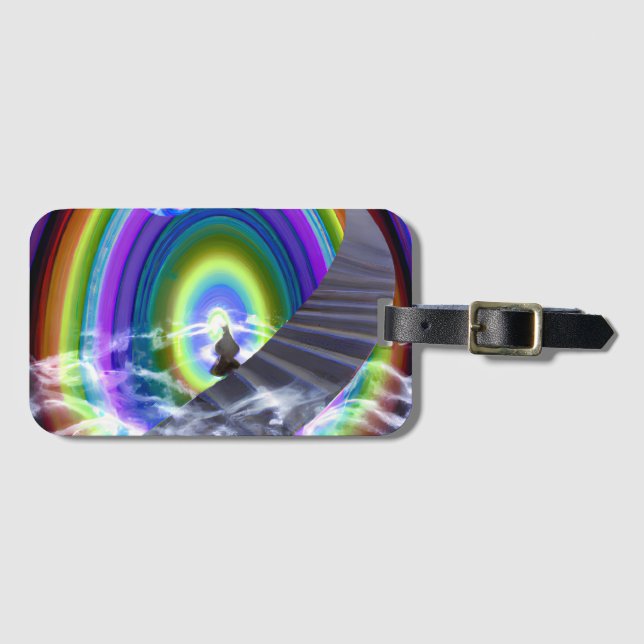 Geheimnis beim überdimensionalen Stargate Gepäckanhänger (Vorderseite (Horizontal))