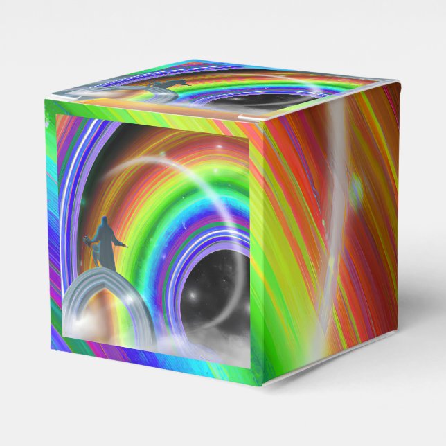 Geheimnis beim überdimensionalen Stargate Geschenkschachtel (Vorderseite)