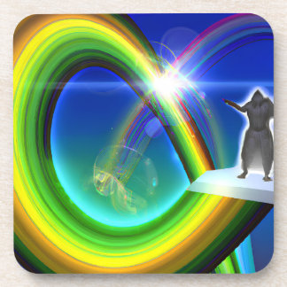 Geheimnis beim überdimensionalen Stargate Getränkeuntersetzer