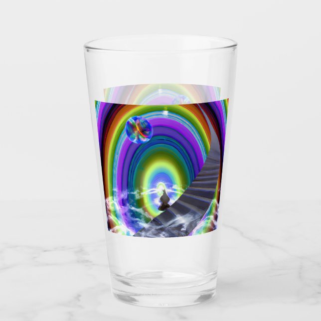 Geheimnis beim überdimensionalen Stargate Glas (Vorderseite)