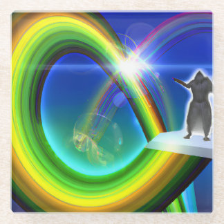 Geheimnis beim überdimensionalen Stargate Glasuntersetzer