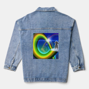 Geheimnis beim überdimensionalen Stargate Jeansjacke