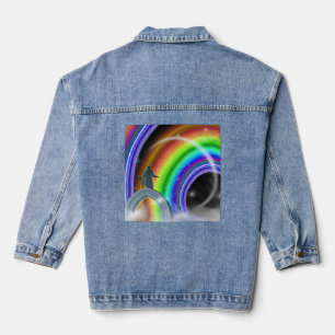 Geheimnis beim überdimensionalen Stargate Jeansjacke
