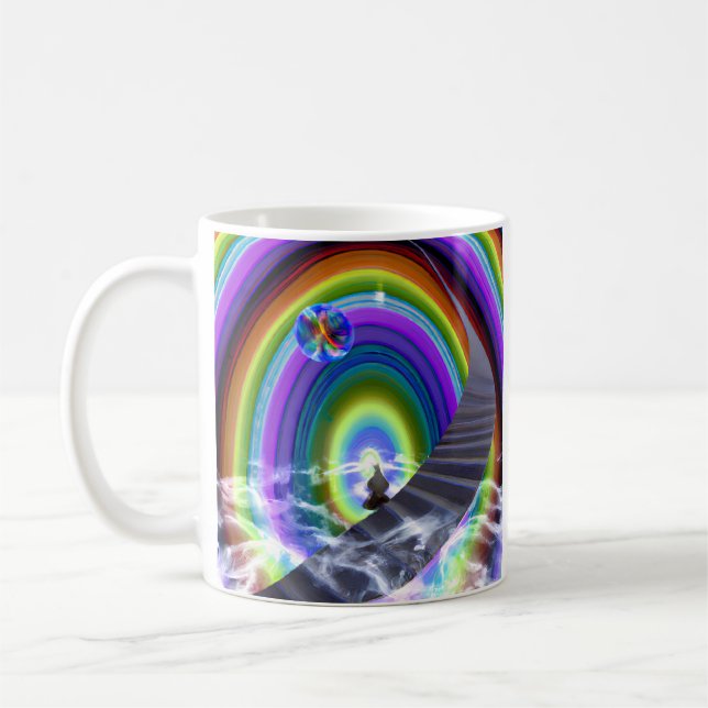 Geheimnis beim überdimensionalen Stargate Kaffeetasse (Links)