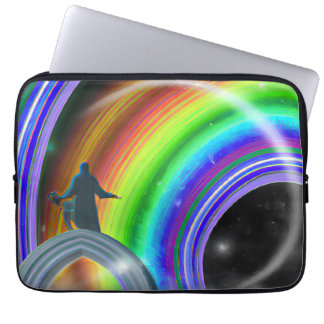 Geheimnis beim überdimensionalen Stargate Laptopschutzhülle