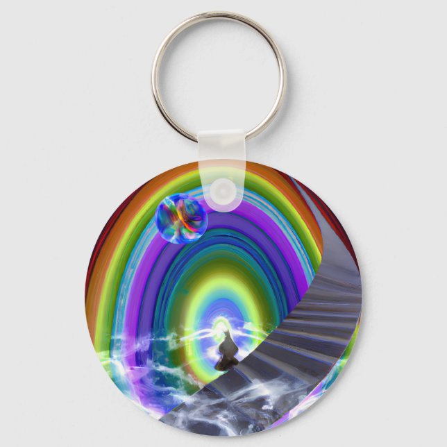 Geheimnis beim überdimensionalen Stargate Schlüsselanhänger (Vorderseite)