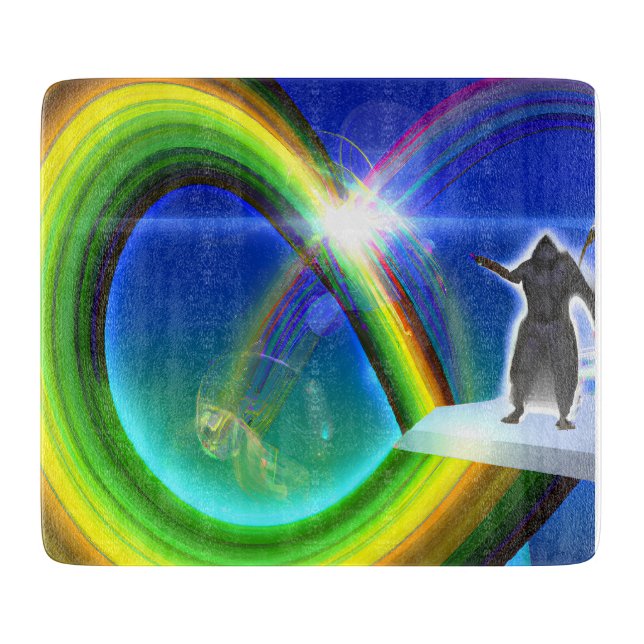 Geheimnis beim überdimensionalen Stargate Schneidebrett (Vorderseite)