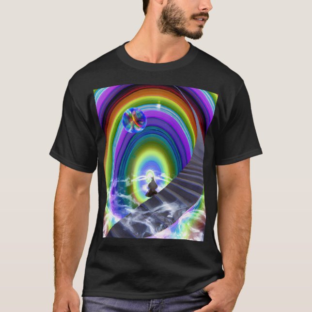 Geheimnis beim überdimensionalen Stargate T-Shirt (Vorderseite)