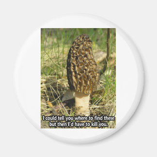 Geheimnis des Morel Hunter Magnet