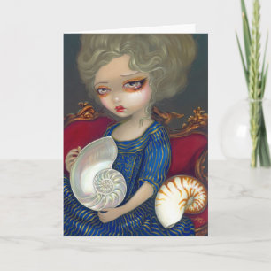 "Geheimnis des Nautilus" Gruß-Karte Karte