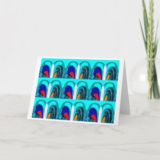 Geheimnis Feiertagskarte (Vorderseite)