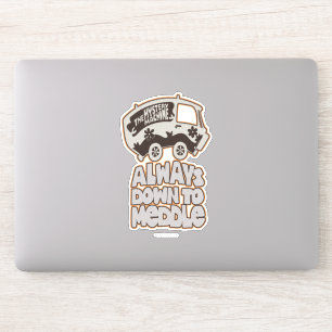 Geheimnis-Maschine "immer unten zum sich zu Aufkleber