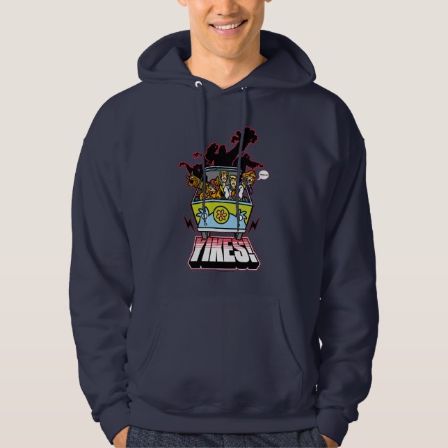 Geheimnis-Maschine "Yikes!" Grafik Hoodie (Vorderseite)