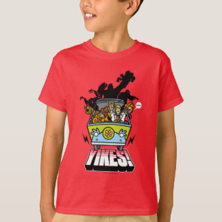 Geheimnis-Maschine "Yikes!" Grafik T-Shirt