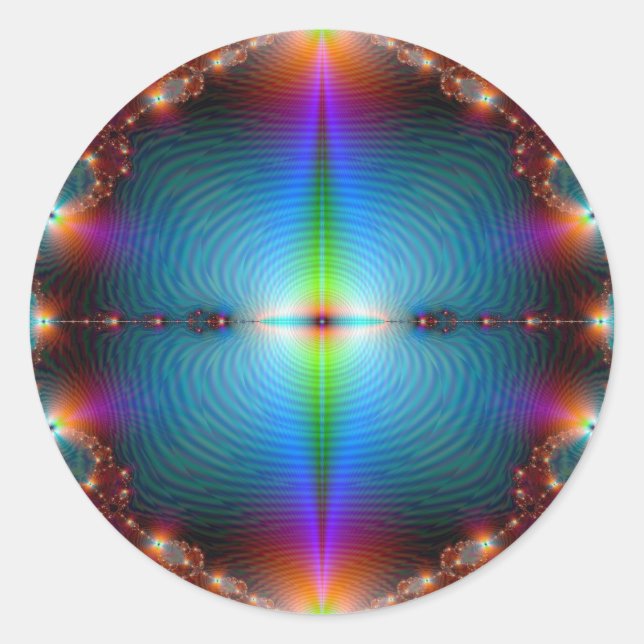 Geheimnis Runder Aufkleber (Vorderseite)