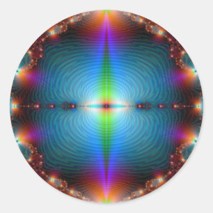 Geheimnis Runder Aufkleber