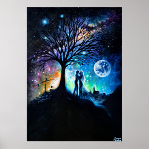 Geheimnis verschwenderisch nach Mitternacht Poster