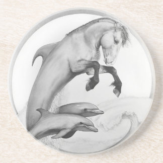 Geheimnis von theDeep Sandstein Untersetzer