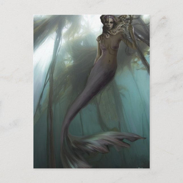 Geheimnisse der Deep Postcard Postkarte (Vorderseite)