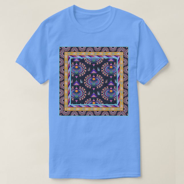 Geheimnisse des Skarabs T-Shirt (Design vorne)