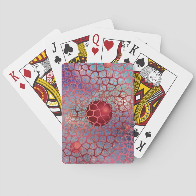 Geheimnisse des Wurmes Spielkarten (Rückseite)