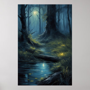 Geheimnisse eines alten Waldes Poster