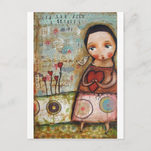 Geheimnisse Postkarte