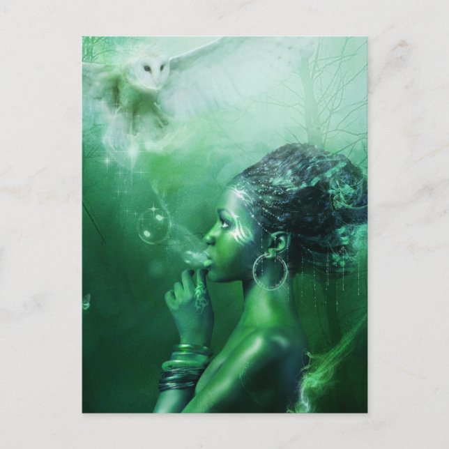 Geheimnisse Postkarte (Vorderseite)