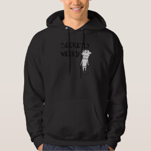 Geheimnisvoll seltsame Einstellung Wort 1 Hoodie