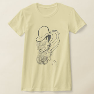 Geheimnisvolle Frauen von Eleganz und Raffinesse T-Shirt