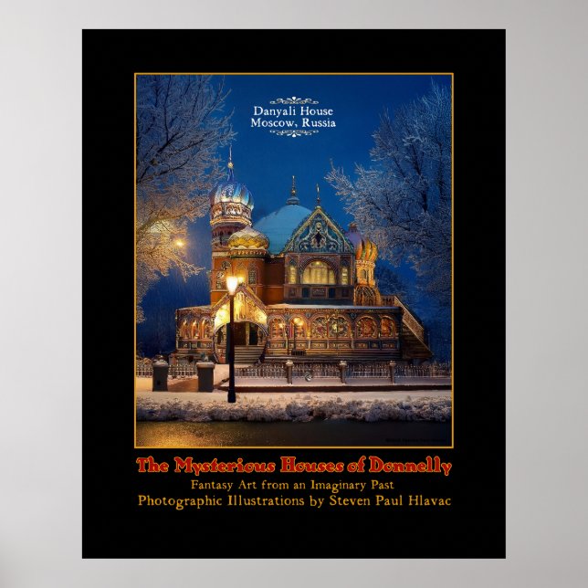 Geheimnisvolle Häuser Donnelly - Nr.2 Russland Poster (Vorne)