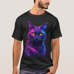 Geheimnisvolle Katze T-Shirt