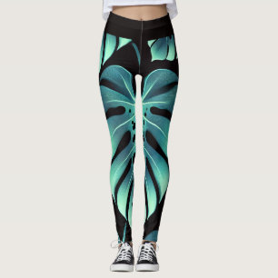 Geheimnisvolle Monstera Leggings