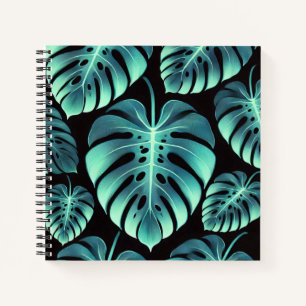 Geheimnisvolle Monstera Notizbuch