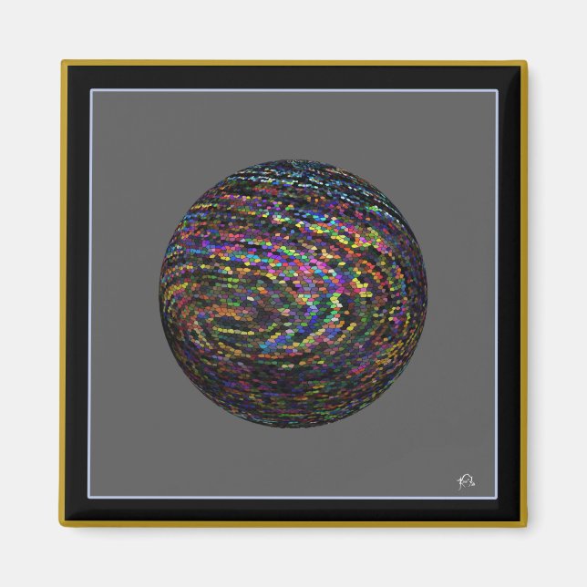 Geheimnisvolle Sphäre Magnet (Vorne)