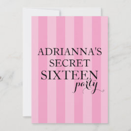 Geheimnisvolle Überraschung 16 . Geburtstag Party Einladung