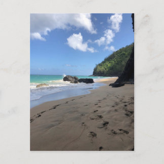 Geheimstrand-Grußkarte Postkarte