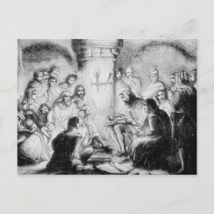 Geheimstudie über Wycliffes Bibel Postkarte